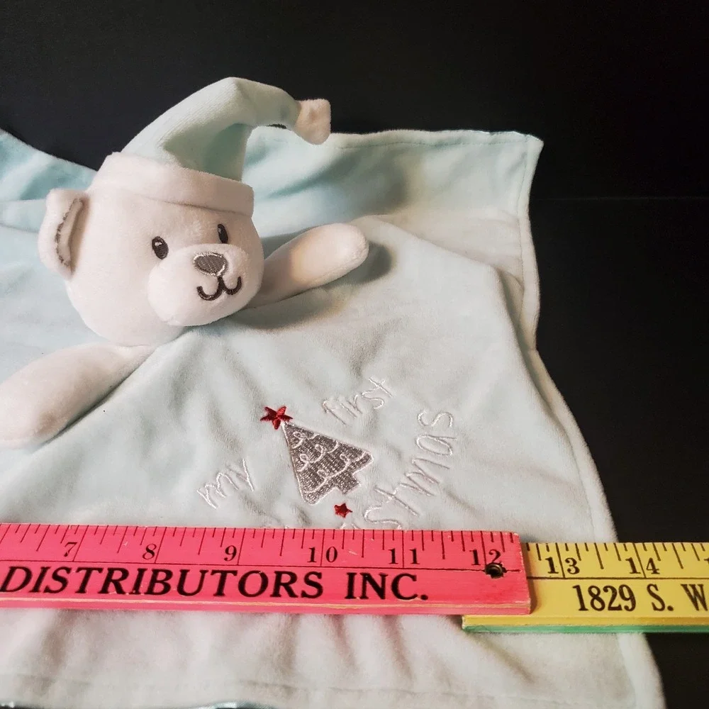 Baby Starters My First Christmas Teddy Bear Security Blanket‎ 14